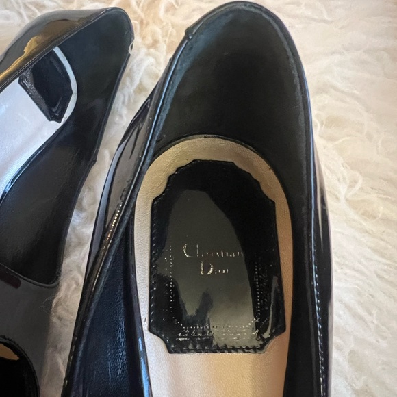 Christian Dior Patent Leather Peep Toe Heels - 6.5 - Picture 12 of 12